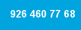 926 460 77 68 926 460 77 68